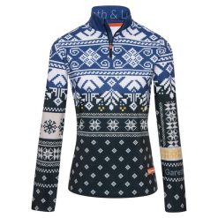 Bluza narciarska Damska Gareth & Lucas Ninety. Białe bluzy bez kaptura damskie GARETH & LUCAS, z elastanu. Za 229.99 zł.