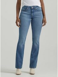 Lee Dżinsy - Bootcut fit - w kolorze błękitnym rozmiar: W30/L31. Niebieskie jeansy damskie Lee. Za 167.28 zł.