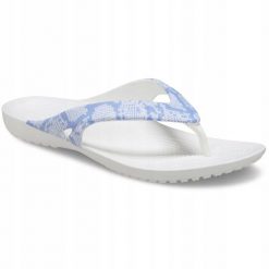 Japonki Dla Dorosłych Crocs Kadee II Flip. Białe klapki i japonki męskie Crocs, z materiału. Za 71.99 zł.