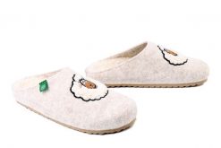 DR. BRINKMANN 320263-81 offwhite, kapcie damskie. Brązowe kapcie damskie Dr. Brinkmann. Za 157.17 zł.