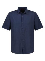 Lerros Koszula w kolorze granatowym rozmiar: M. Niebieskie koszule męskie Lerros, m, bez wzorów, bez kołnierzyka, bez ramiączek. Za 126.99 zł.