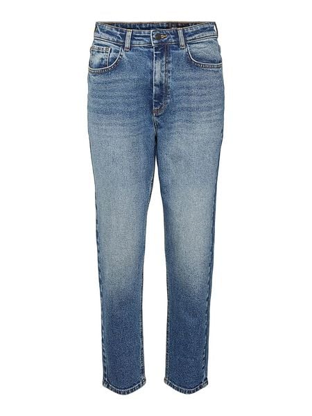 Noisy may Dżinsy "Moni" - Regular fit - w kolorze niebieskim rozmiar: W25/L30. Niebieskie jeansy damskie Noisy may, z podwyższonym stanem. Za 109.95 zł.