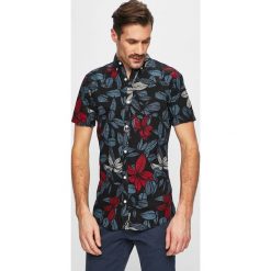Produkt by Jack & Jones - Koszula. Szare koszule męskie PRODUKT by Jack & Jones, l, bez wzorów, z bawełny, bez kołnierzyka, bez ramiączek. W wyprzedaży za 49.90 zł.