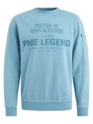 PME Legend Bluza w kolorze błękitnym rozmiar: XL. Niebieskie bluzy bez kaptura męskie PME Legend, xl, z bawełny. Za 188.85 zł.