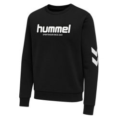 Bluza Hummel Legacy 2.0. Czarne bluzy bez kaptura męskie HUMMEL. Za 266.50 zł.