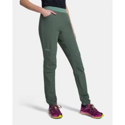 Damskie spodnie outdoorowe Kilpi MIMI-W. Zielone spodnie dresowe damskie Kilpi, l, bez wzorów, z nylonu. Za 277.46 zł.