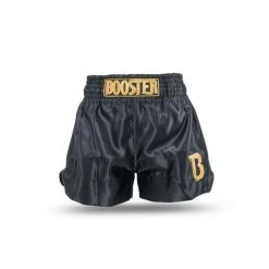 Szorty do boksu tajskiego Booster Fight Gear TBT Core 3. Czarne szorty damskie BOOSTER FIGHT GEAR, z aplikacjami, eleganckie. Za 260.50 zł.
