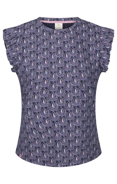 Trespass Salma - damska koszulka z nadrukiem Navy. Niebieskie t-shirty damskie 2117 OF SWEDEN, m, bez wzorów, z dżerseju, bez kołnierzyka. Za 56.25 zł.