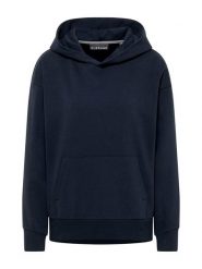 ELBSAND Bluza "Finele" w kolorze granatowym rozmiar: M. Niebieskie bluzy z kapturem damskie ELBSAND, m. Za 144.95 zł.