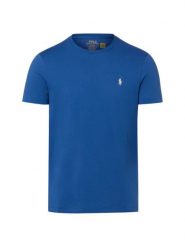 Polo Ralph Lauren Koszulka męska Mężczyźni Bawełna (100%) niebieski jednolity, L. Niebieskie koszulki polo męskie Polo Ralph Lauren, l, bez wzorów, z bawełny, bez ramiączek. Za 379.95 zł.