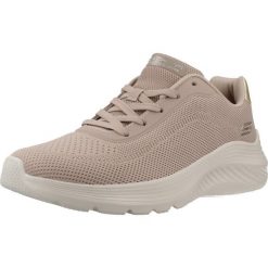 Buty SKECHERS BOBS SQUAD WAVES CURRENT Jasnobrązowy. Brązowe obuwie trekkingowe damskie Skechers. Za 283.99 zł.