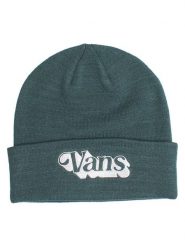 Vans Czapka beanie w kolorze ciemnozielonym rozmiar: onesize. Zielone czapki zimowe damskie Vans, z materiału. Za 69.99 zł.