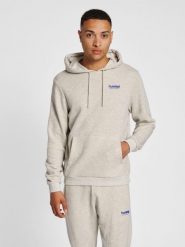 Bluza z kapturem Hummel LGC Austin. Niebieskie bluzy sportowe damskie HUMMEL, na jesień, xs, bez wzorów, z bawełny, bez ramiączek, z kapturem. Za 302.50 zł.