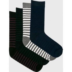 Only & Sons - Skarpety (4-pack). Czarne skarpetki męskie Only & Sons, bez wzorów, z bawełny. W wyprzedaży za 32.90 zł.