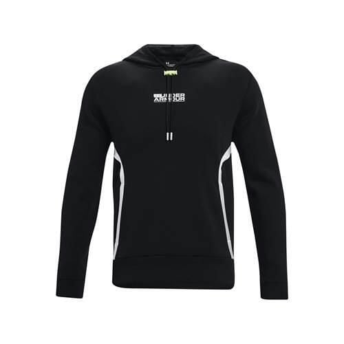 Bluza sportowa męska Under Armour Summit Knit Hoodie. Czarne bluzy sportowe męskie Under Armour, bez wzorów, sportowe, bez kołnierzyka, bez ramiączek. Za 541.00 zł.