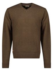 Geographical Norway Sweter "Froste" w kolorze brązowym rozmiar: XXL. Brązowe swetry męskie Geographical Norway, xxl, bez wzorów, bez kołnierzyka. Za 99.80 zł.