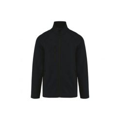 Ekologiczna 3-warstwowa kurtka Kariban Softshell. Czarne kurtki damskie KARIBAN, m, bez wzorów, z materiału, bez kaptura. Za 203.60 zł.