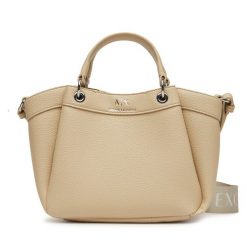 Torebka Armani Exchange. Brązowe torebki klasyczne damskie Armani Exchange, bez wzorów, bez dodatków. Za 459.99 zł.