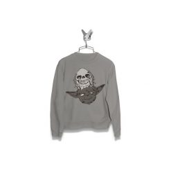 Bluza Czaszka Yody Męska. Szare bluzy bez kaptura męskie Failfake, m. Za 170.00 zł.