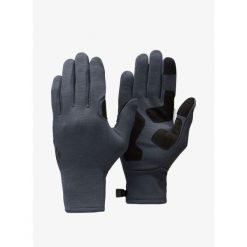Rękawiczki wełniane Black Diamond Heavyweight Wool Liners. Szare rękawiczki damskie Black Diamond, bez wzorów, z wełny. Za 159.99 zł.