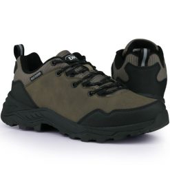 Buty męskie trekkingowe DK TRAIL. Czarne buty trekkingowe męskie DK, bez zapięcia. Za 159.00 zł.