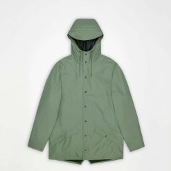 Kurtka RAINS JACKET W3 Zielony. Zielone kurtki damskie Rains, xl, bez wzorów, z syntetyku, bez kaptura. Za 212.99 zł.