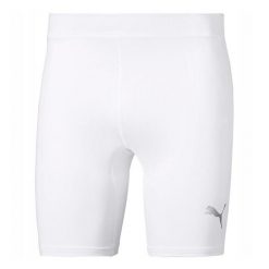 Męskie Spodenki Liga Thermoactive Base Layer Shorts. Białe szorty męskie Puma, bez wzorów, sportowe. Za 161.99 zł.