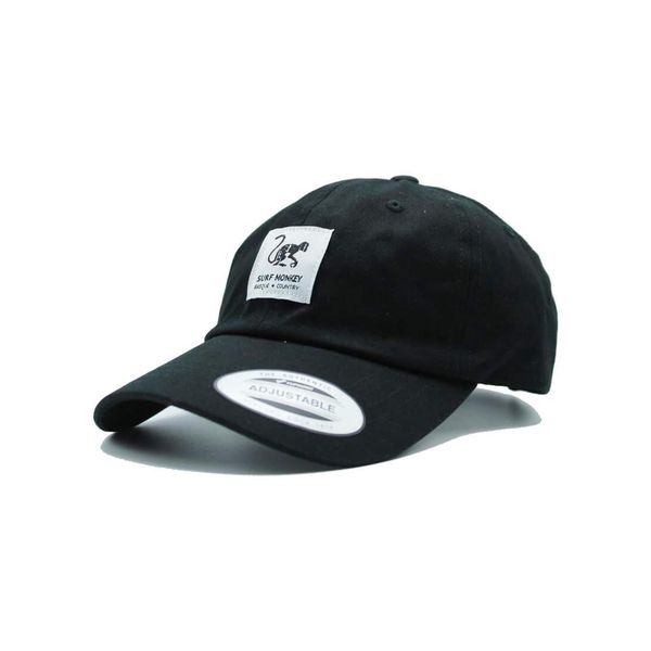 Czapka z daszkiem –bawełniana –bez struktury /dla dorosłych (czarna). Czarne czapki męskie SURF MONKEY, bez wzorów, z bawełny. Za 179.95 zł.