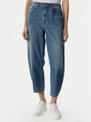 Calvin Klein Jeans Jeansy LV047G748G Niebieski Barrel Fit. Niebieskie jeansy damskie Calvin Klein Jeans. Za 409.99 zł.