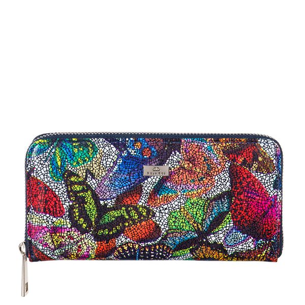 Skórzany Portfel Damski BajuBaj – Kolorowa Elegancja i Praktyczny Styl w Jednym PD090s13. Portfele damskie bez wzorów, ze skóry. Za 161.50 zł.