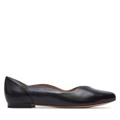 Baleriny Caprice. Czarne baleriny damskie Caprice, bez wzorów, bez obcasa. Za 209.99 zł.