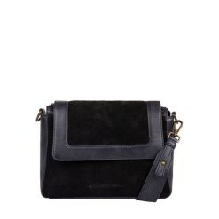 Cowboysbag Torba przez ramię Cowboysbag czarny - skóra Torby na ramię 1 ct Damski. Czarne torebki klasyczne damskie Cowboysbag, bez wzorów, z materiału, bez dodatków. Za 427.99 zł.