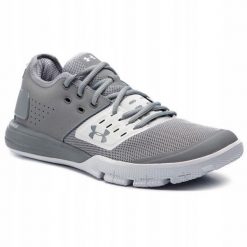 Buty treningowe męskie Under Armour Charged Ultimate 3.0. Białe buty fitness męskie Under Armour, na fitness i siłownię. Za 349.00 zł.