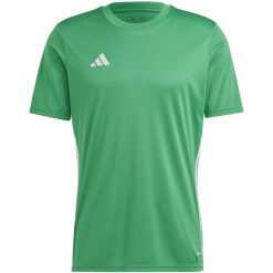 Koszulka do piłki nożnej męska adidas Tabela 23 Jersey. Zielone t-shirty sportowe męskie Adidas, l, z jersey, bez ramiączek, do piłki nożnej. Za 62.00 zł.