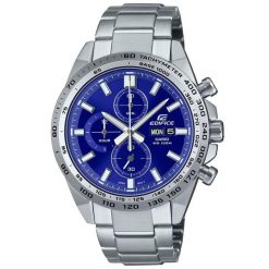 Zegarek męski Casio EFR-574D-2AVUEF, Quartz, 42mm, 10ATM. Niebieskie zegarki męskie Casio. Za 630.35 zł.