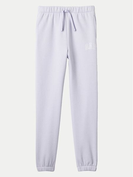 Gap Spodnie dresowe 486496-00 Fioletowy Regular Fit. Fioletowe spodnie dziewczęce GAP, z bawełny. Za 79.99 zł.