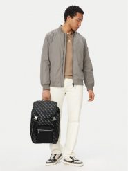 Guess Plecak HMBEN PP6311 Czarny. Czarne plecaki męskie Guess, z aplikacjami, z materiału. Za 589.99 zł.