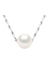 Pearl Addict Srebrny naszyjnik z perłą - dł. 42 cm rozmiar: onesize. Białe naszyjniki damskie Pearl Addict, srebrne. Za 165.99 zł.