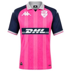 Koszulka domowa Stade Français Paris Replica Kombat 2026/2027. Czerwone t-shirty damskie Kappa, s, bez wzorów, z materiału, bez kołnierzyka. Za 389.00 zł.