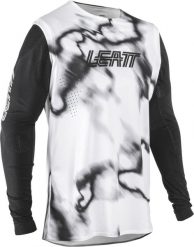 Koszulka rowerowa LEATT Jersey MTB Gravity 8.0. Białe t-shirty sportowe męskie LEATT, l, bez wzorów, z dzianiny, bez ramiączek. Za 449.00 zł.