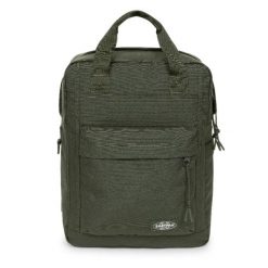 Średni plecak z uchwytem na bidon Eastpak. Zielone plecaki damskie Eastpak, bez wzorów, z gumy, eleganckie. Za 422.00 zł.