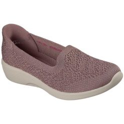 Baleriny damskie Skechers Women Slip-Ins Modern Comfort Arya Wicked Sweet Shoes. Fioletowe baleriny damskie Skechers, bez wzorów, z materiału, bez obcasa. Za 490.00 zł.