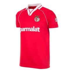 Koszulka piłkarska retro - dorosły - SL Benfica 1994-95 - Czerwony. Czerwone t-shirty sportowe męskie COPA FOOTBALL, xs, z poliesteru, bez ramiączek, do piłki nożnej. Za 338.97 zł.