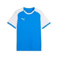 Koszulka Puma Team Liga26. Niebieskie t-shirty sportowe męskie Puma, s, bez ramiączek, na fitness i siłownię. Za 158.00 zł.