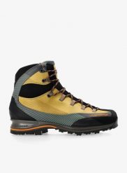 Buty trekkingowe męskie La Sportiva Trango Trk Leather GTX. Żółte buty trekkingowe męskie La Sportiva, z gore-texu, przed kolano, bez zapięcia, trekkingowe, gore-tex. Za 923.99 zł.