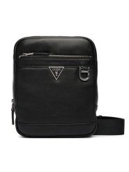 Guess Saszetka HMMOSE P6159 Czarny. Czarne saszetki męskie Guess, ze skóry. Za 419.99 zł.