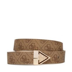 Pasek Damski Guess. Brązowe paski damskie Guess, z aplikacjami. Za 209.99 zł.