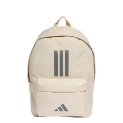 Plecak Classic Back-to-School 3-Stripes. Białe plecaki damskie Adidas, bez wzorów, z materiału, sportowe. Za 119.00 zł.