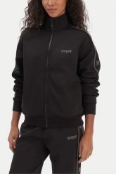 GUESS Czarna rozpinana bluza damska z lamapsami i cyrkoniami Octavia, Rozmiar M. Czarne bluzy bez kaptura damskie Guess, m. Za 599.99 zł.