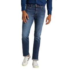 LEE RIDER MĘSKIE SPODNIE JEANSOWE DARK WOODLAND L701KNGN 112140638. Spodnie materiałowe męskie Lee, bez wzorów, z jeansu. Za 229.99 zł.